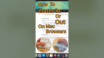 How To Zoom In or Out on Mac Browsers (Ctrl+Mouse Scroll) #shorts #mac#macmini#macbook#safari