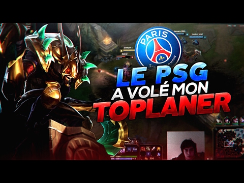 LE PSG A VOLÉ MON TOPLANER ! (+ Annonce de ma Team Lyon Esport) - LE PSG A VOLÉ MON TOPLANER ! (+ Annonce de ma Team Lyon Esport)