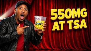 Chris Redd - (StandUp Comedy) :  Why You Should NEVER Eat 550mg in the TSA Line