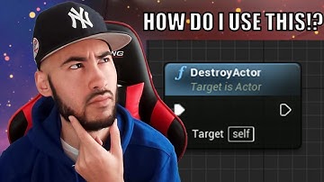 HOW TO DESTROY AN ACTOR IN UNREAL ENGINE