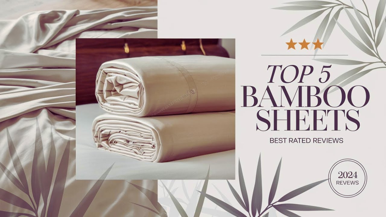 Top 5 Best Rated Bamboo Sheets Reviews of 2024 - YouTube