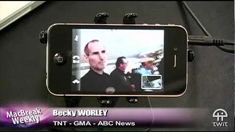Becky Worley chats with Steve Jobs