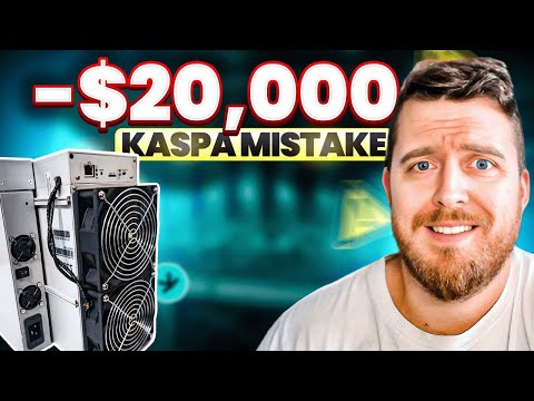 I Lost $20,000 Mining Kaspa – Don’t Make This Expensive Mistake
