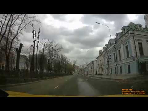 Взгляд из окна такси. Москва опустела. Бульварное кольцо. От Тверского до Рождественского бульвара.