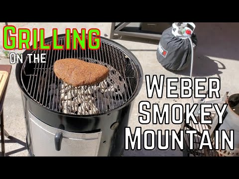 Video: Kan weber smokey mountain användas för att grilla?