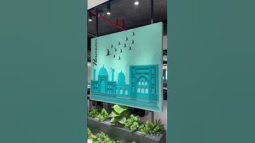 How to make extrusion baffle ceiling systems #shorts