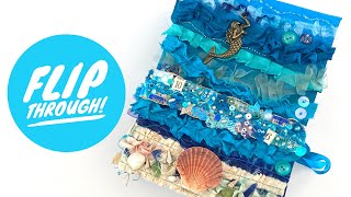 Ocean Junk Journal Flip Through