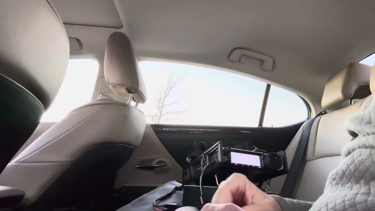 LU5AQU Argentina to NC SC Line Cabela’s Carowinds parking lot portable