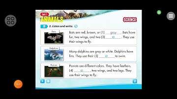 Tieng anh 4 i learn smart start Unit 1 Animals Science (page 16)
