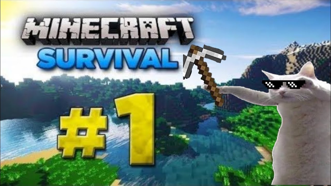 Minecraft brand new survival series episode 1 - YouTube