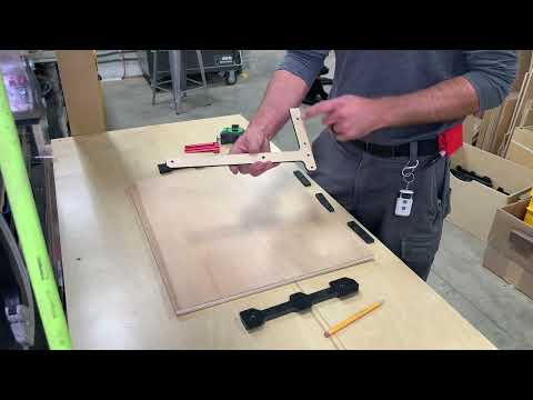 STV Racking Torpedo Dock Installation Template Demonstration.