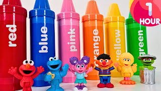 Sesame Street Best Fun Learning Video For Toddlers Elmo And Cookie Monster Compilation Video 1 Hour