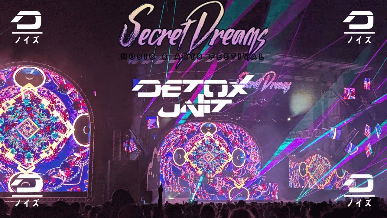 Detox Unit - Secret Dreams 2025 - Full Set in 4k/HQ audio