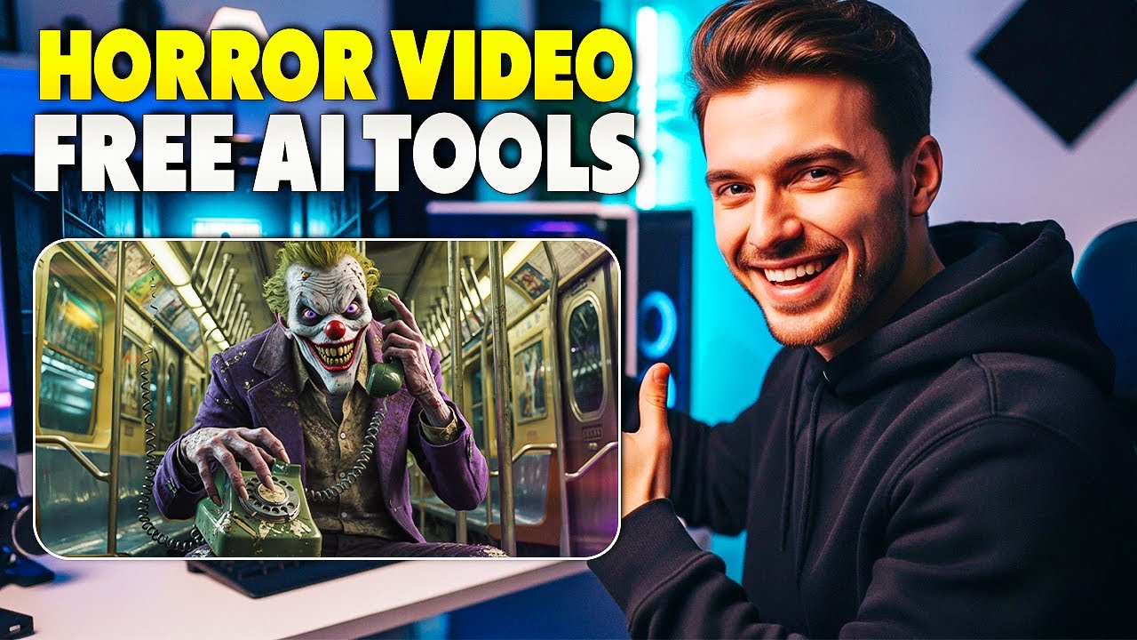 How I Create Cinematic Horror Videos Using Only Free AI Tools