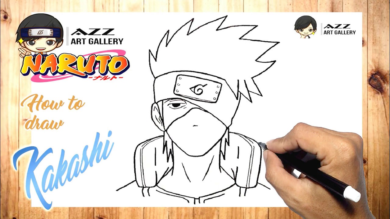 My kakashi drawing! : r/Naruto