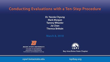 Conducting Evaluations with a Ten-Step Procedure