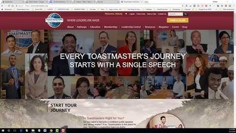 Intro to Using Pathways Base Camp -- Toastmasters