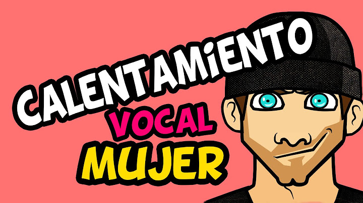 Calentamiento vocal mujer o reto para hombre (Trabajando anclaje de I)