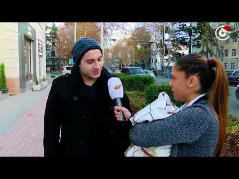 ბავშვიანი ჟურნალისტი აჩუმებს ქუჩაში ხალხს + გამოკითხვა