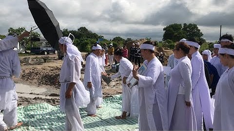 Lễ đưa tiễn, đh trà thị minh lệ 71 tuổi nơi cực lạc #letang #daocaodai #tayycaodai