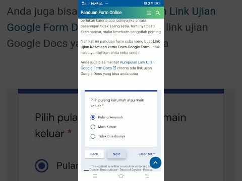 Link Ujian Kesetiaan