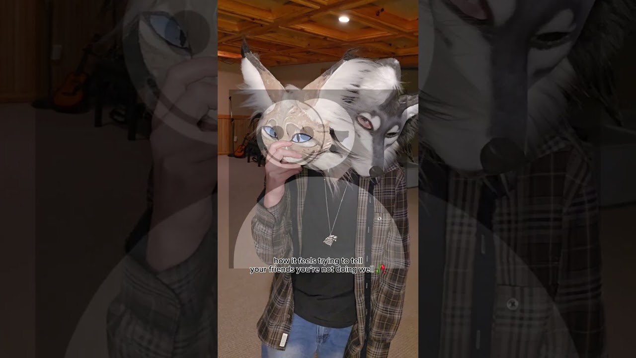 Каково это — пытаться рассказать друзьям, что у тебя дела идут плохо 🥀🫩