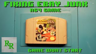 N64 Game wont start - Fixing Ebay Junk @RetroRepairs