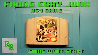 N64 Game won't start - Fixing Ebay Junk