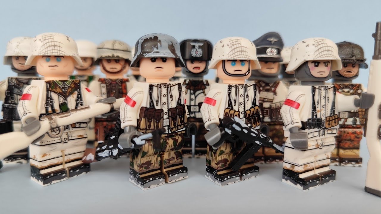 Lego WW2 Review #19. Восхитительные зимние немцы с AliExpress.