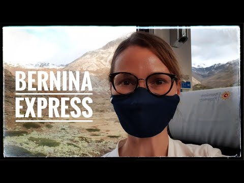 Видео: Езда с Bernina Express от Италия до Швейцария