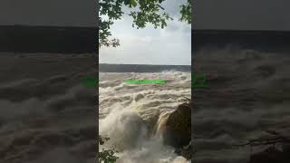 Grand lake 2022 cedar port marina Pensacola dam . Flood water