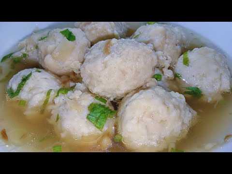 Video: Bakso Ayam Lembut