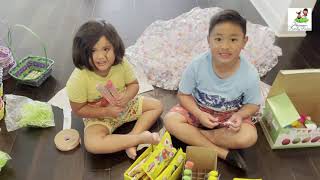 Aiden And Adrienne Easter Basket DIY | Aiden and Adrienne’s Family Review | Aiden’s Life Blog