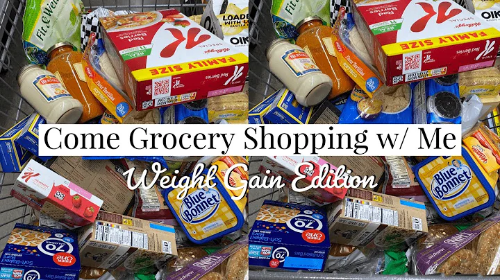 Come Grocery Shopping w/ MeWeight Gain EditionDay In My Life 2023