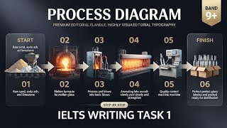 IELTS Writing Task 1 Academic – Process Diagram | Band 9 Masterclass | Complete Step-by-Step Guide