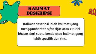 Kalimat Definisi dan Deskripsi ( 10-6) Kalimat Definisi dan Deskripsi ( 10-6)