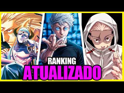 WHO IS THE STRONGEST? JUJUTSU KAISEN POWER RANKING