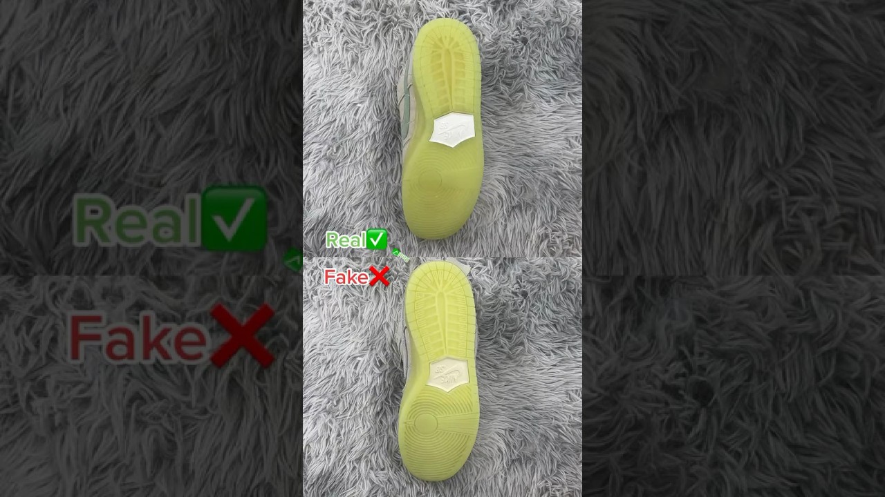 Real Vs Fake Mummy Nike SB Dunks 