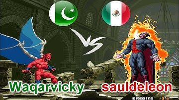 SNK vs. Capcom - SVC Chaos Super Plus - Waqarvicky vs sauldeleon FT5