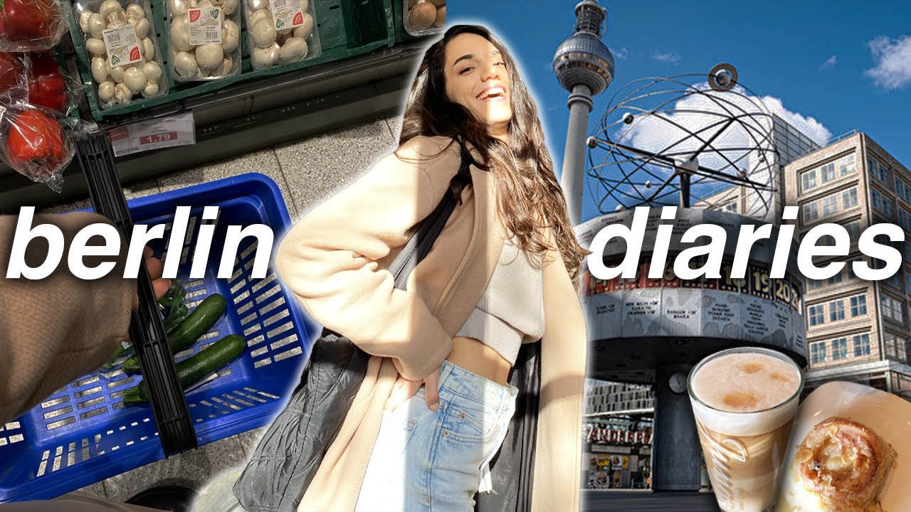 berlin diaries | işsiz bir günüm nasıl geçiyor & parkta pilates, cafe keşifleri günlük vlog