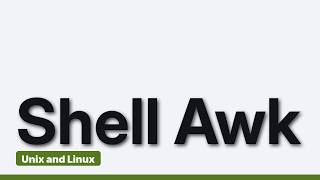 Shell Script - Awk Optimization (2 Solutions!!)