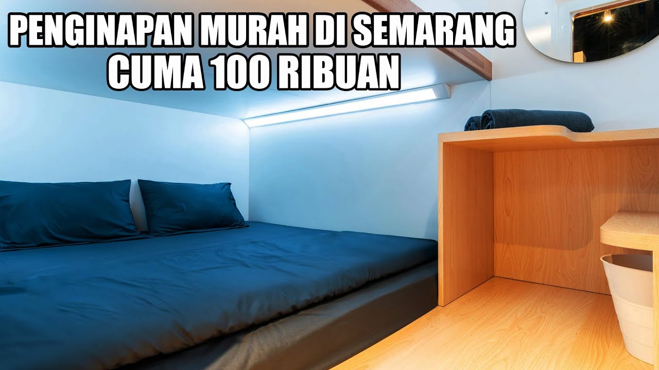 PENGINAPAN MURAH DI KOTA LAMA SEMARANG, BOBOPOD KOTA LAMA SEMARANG CUMA 180AN BISA BERDUA