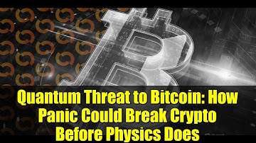 Quantum Threat to Bitcoin: How Panic Could Break Crypto Before Physics Does