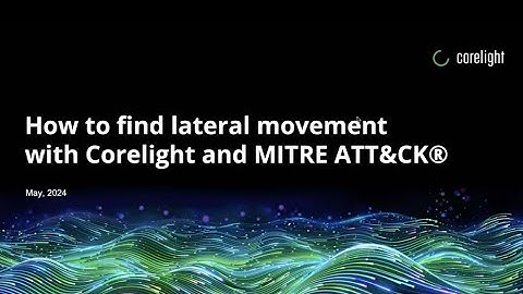 How to find lateral movement with Zeek and MITRE ATT&CK