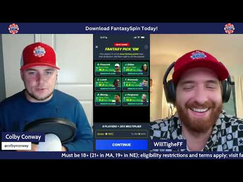 FantasySpin Week 14 TNF with Will Tighe!