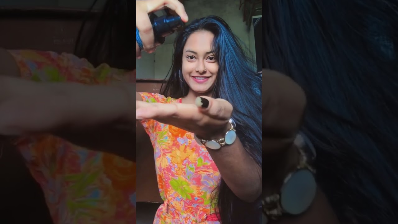 My Everyday Haircare Routine | Healthy and Shiny Hair | Natural & Organic Shampoo and Hair Oil