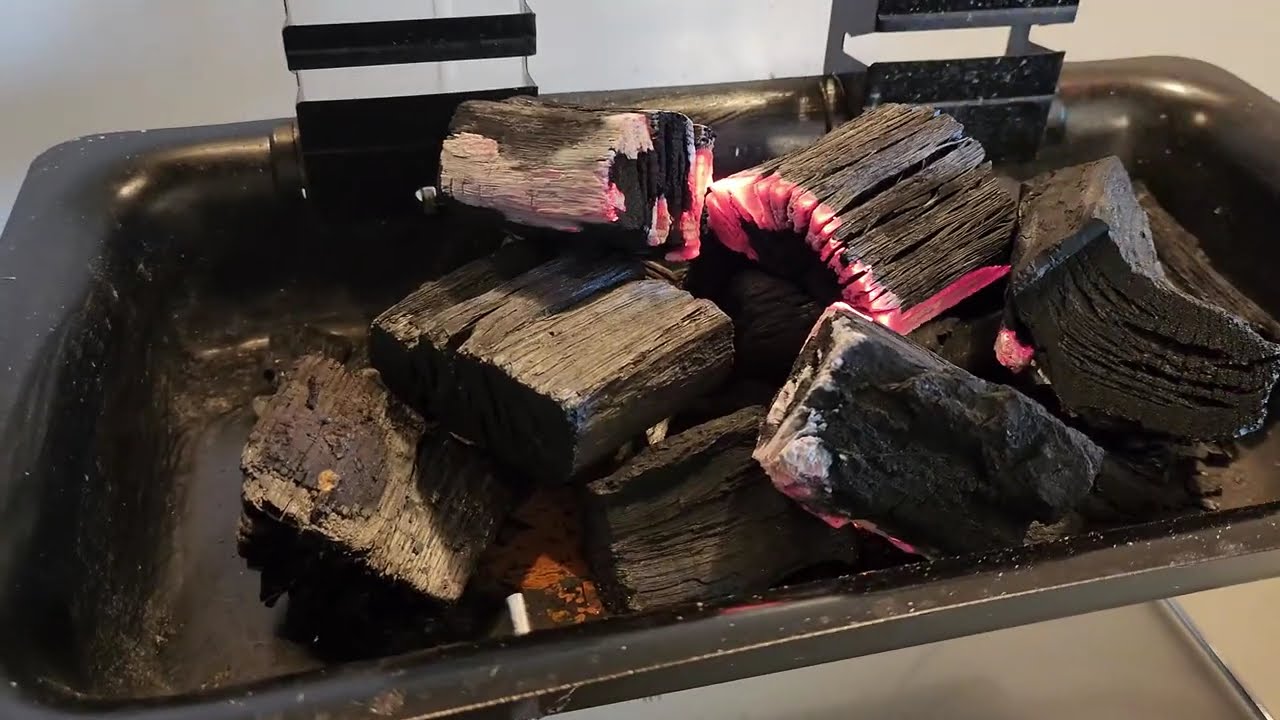 Meat grilled over charcoal tastes absolutely amazing. [Noon] - YouTube