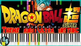 ''Dragon Ball - Theme & Ultra Instinct'' ISM Synthesia
