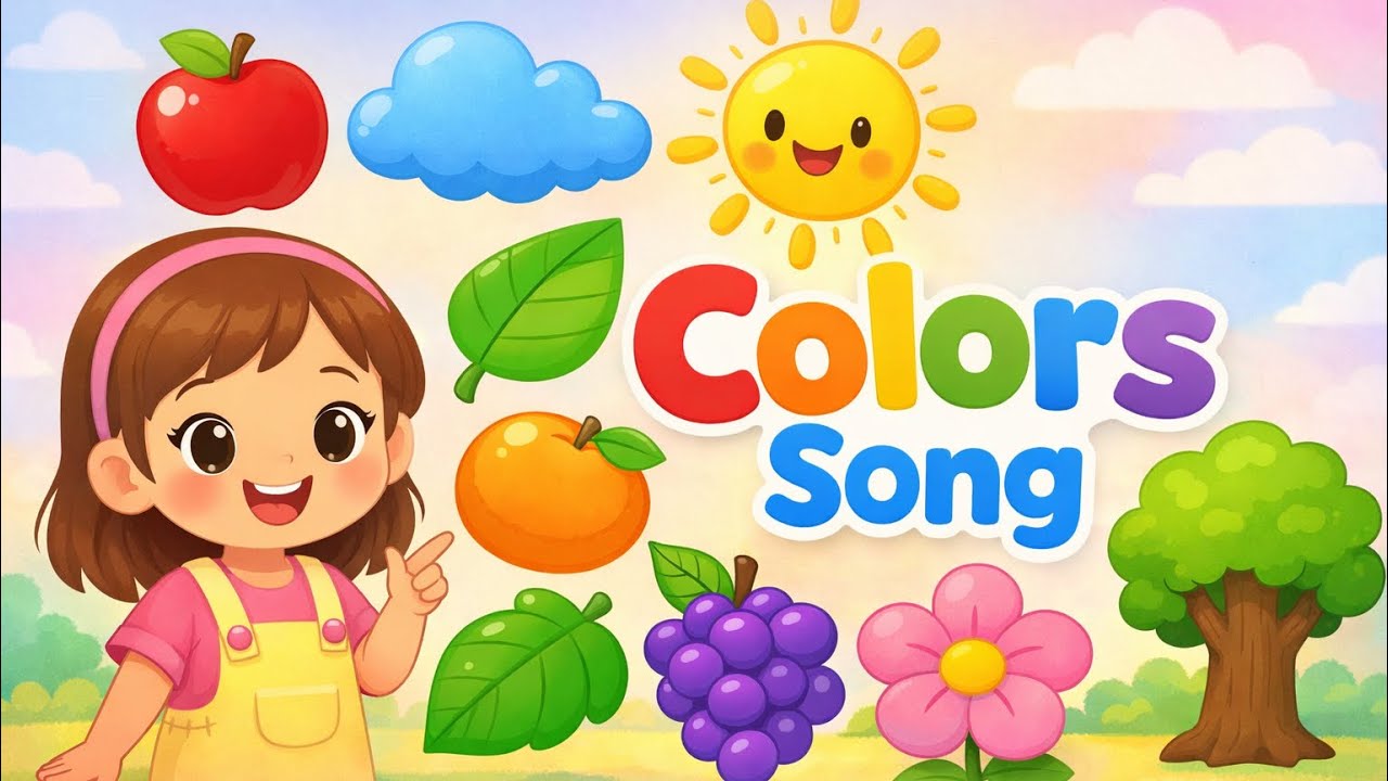 Colors Song for Toddlers | Learn Colors | Kids Learning Song - YouTube