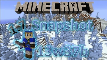 Minecraft 1.7 Snapshot 13w37b (biomes, huge nether portals, flowers, better fishing, etc.)